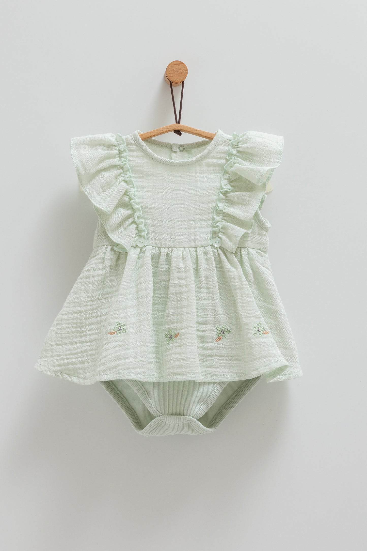 Infant Bodysuit with Skirt