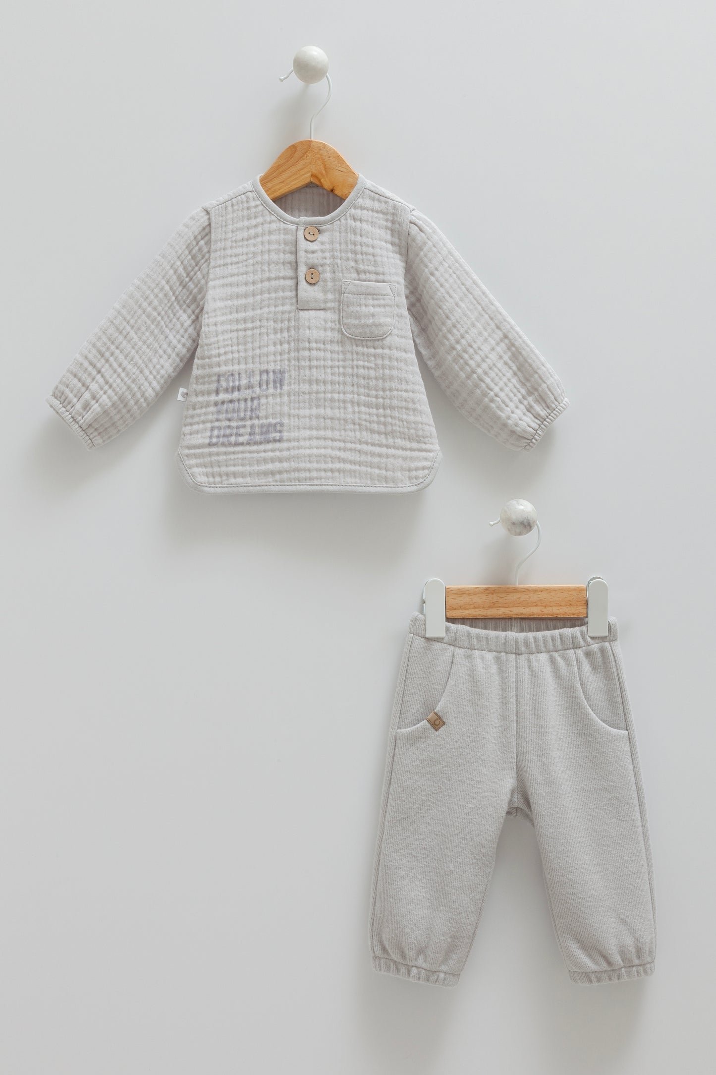 Soft, Cotton Infant Two Piece Set