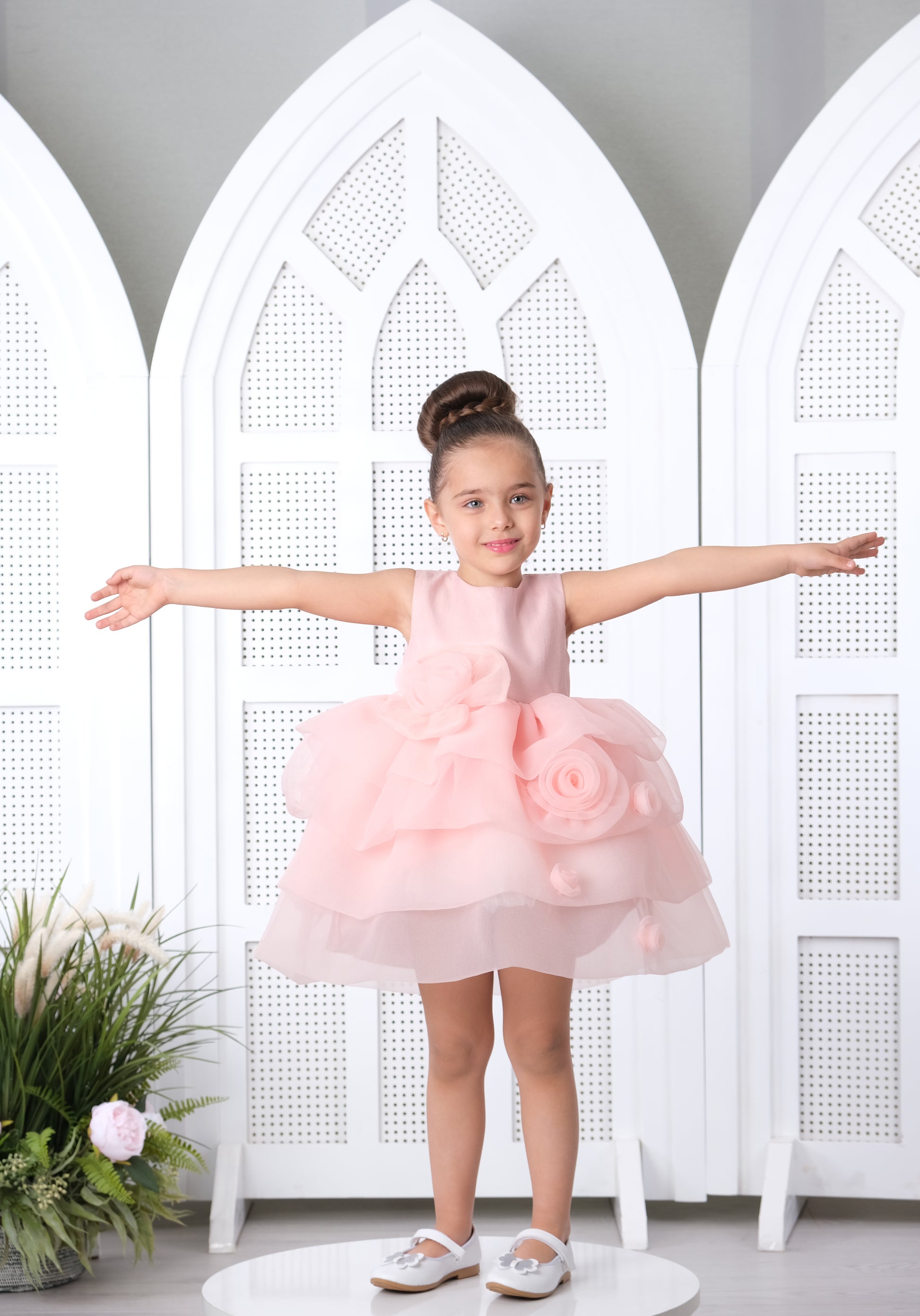 Delicate Infant Evening Dress MalinaBaby Delicate Infant Evening Dress MalinaBaby