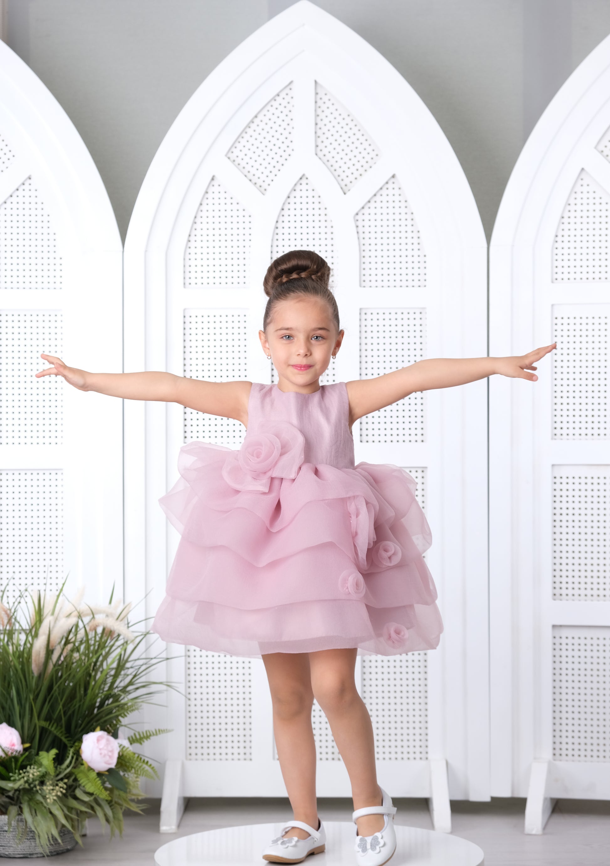 Delicate Infant Evening Dress MalinaBaby Delicate Infant Evening Dress MalinaBaby