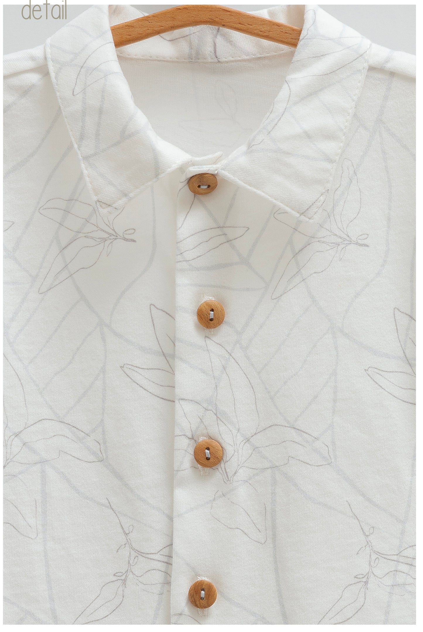 Infant Boys Button Down Shirt and Shorts Set – Summer Outfit 2 Piece