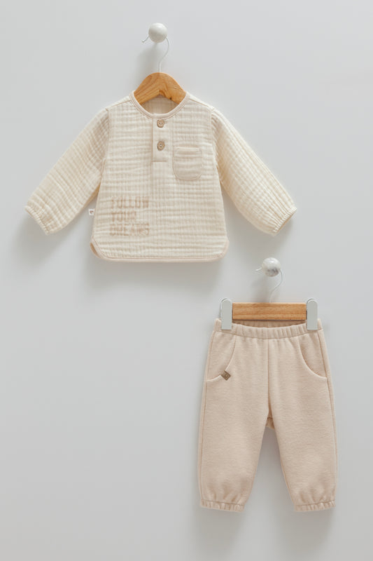 Soft, Cotton Infant Two Piece Set