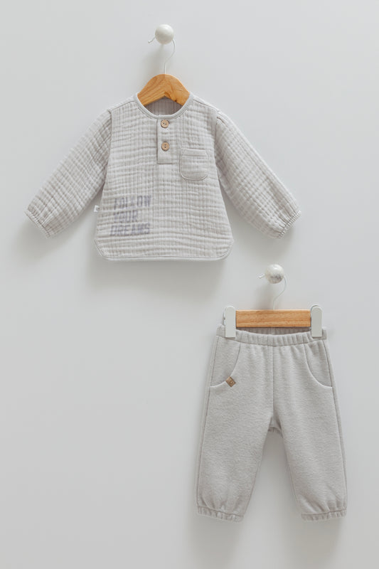 Soft, Cotton Infant Two Piece Set