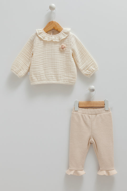 Soft Cotton Infant Two Piece Set