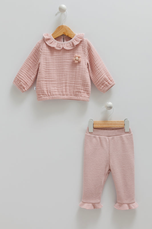 Soft Cotton Infant Two Piece Set