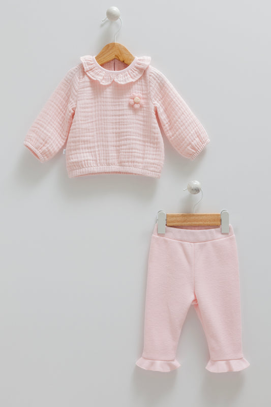 Soft Cotton Infant Two Piece Set